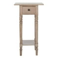 thumbnail image 3 of Safavieh Table d'Appoint en Bois Sabrina Noire, 3 of 4