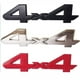 thumbnail image 5 of 2 uds Emblema Insignia Metal TUNC 4x4 Plata, 5 of 5