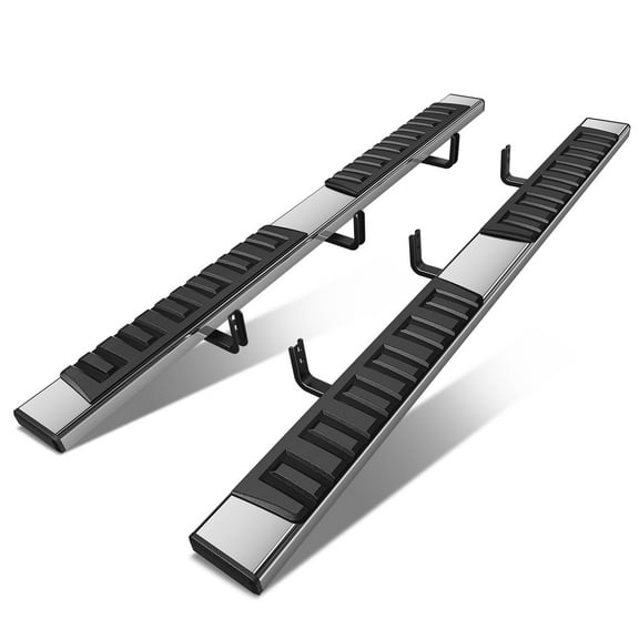 DNA Motoring for 05-24 Nissan Frontier Crew Cab 6" Side Step Nerf Bars Running Boards