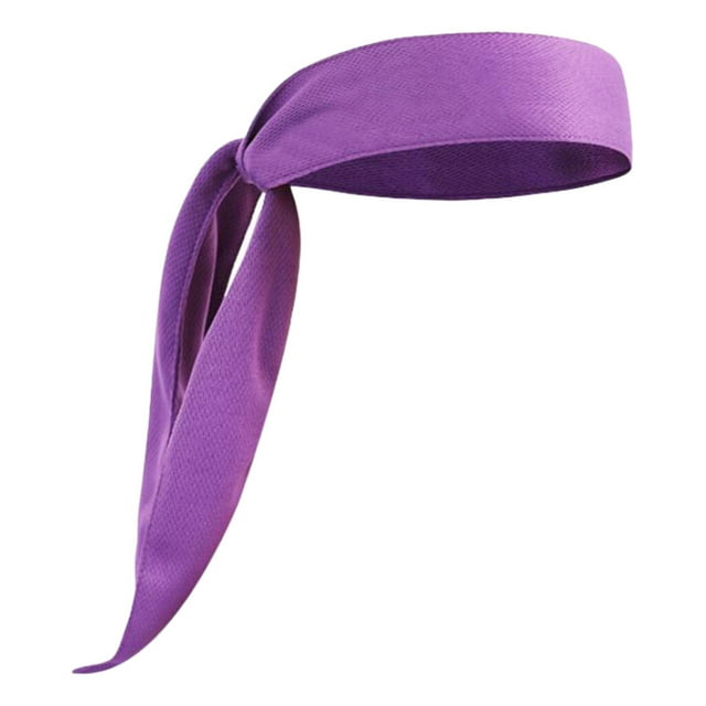 Langgg Hommes Femmes Bandeau de Sport Tennis Course Mise en Forme Bande Anti-Transpiration Serre-Tête Violet