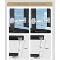 thumbnail image 3 of 2 Pack Child Proof Window Restrictor, Adjustable Baby Safety Window Lock, Window Safety Locks for Toddlers & Pets, Easy to Install Suitable for Door, 3 of 5