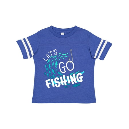 

Inktastic Let s Go Fishing Gift Toddler Boy or Toddler Girl T-Shirt