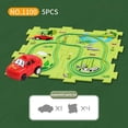 thumbnail image 4 of Pistas de carreras XIANXIAN para niños, juego de rompecabezas de pista de autos, pista de autos de carrera, vehículo de juguete y tablero de rompecabezas, carrito eléctrico de montaje DIY, juguetes, 4 of 7