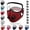 Burgundy, variant on Reusable Carbon Filter Dust Mask with Goggles for Construction Mowing