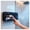Black, variant on Futurismo Waterproof Shower Phone Holder with 360° Rotation, Angle Adjustable, Enhanced Sound Quality, Wall Mounted Phone Holder for Bathroom Mirror Bathtub Kitchen, Up to 7 Inch
