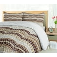 thumbnail image 5 of Ambesonne Vintage Duvet Cover Sets, Antique Mosaic Effect, 2-Queen, Beige Brown Tan, 5 of 7