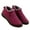Red, variant on Women Winter Thick Velour Warm Snow Short Boots Anti-Slip Indoor Outdoor Shoes