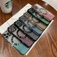 thumbnail image 4 of for iPhone 12 Pro Case Glitter Magnetic Compatible with MagSafe Full Camera Lens Protection Luxury Plating Cute Bling Clear Shockproof Slim Phone Case for Women Girls (Blue), 4 of 14