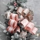 thumbnail image 5 of Cinta decorativa Ribbli Wired en oro rosa, 6 rollos de 2.5 pulgadas, 5 of 5