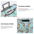 thumbnail image 3 of Kdxio Cute Otters Pattern Luggage Cover for Travel,Elastic and Durable,Fits 18-32 Inch,Anti-Scratch Suitcase Protector-No luggage included, 3 of 5