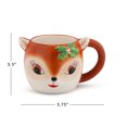thumbnail image 6 of Mr. Christmas Nostalgic Ceramic Reindeer 16oz Coffee Mug, 6 of 6