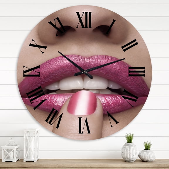 Designart 1 in Quartz Modern/Contemporary Wall Clock