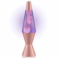 thumbnail image 3 of 14.5" Rose Gold Novelty Table Lamp: Electric Wax Motion Light for All Ages, No Assembly Required, 3 of 4