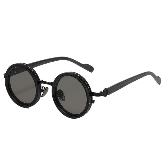 Nd Filter Sunglasses 1–9 Step Manual Shade Control 2025 Adjustable Tint Polarized Round Sunglasses With ND9 Stepless Adjustable Sunglasses For Men 1 To 9 Gears Beach Sunglasses Riding Goggles Goggles