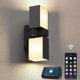 thumbnail image 1 of LED Wall Light Dual Balcony Lamp IP65 Waterproof Wall Sconces WiFi APP Control Smart Lights for Garden Fence 110V, 1 of 5