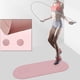 thumbnail image 3 of TPE Yoga Mat Silent /8MM Pilates Entrenamientos de estiramiento Cuerda Salto Almohadillas amortiguadoras 6 mm rosa kusrkot Cojín de yoga, 3 of 8