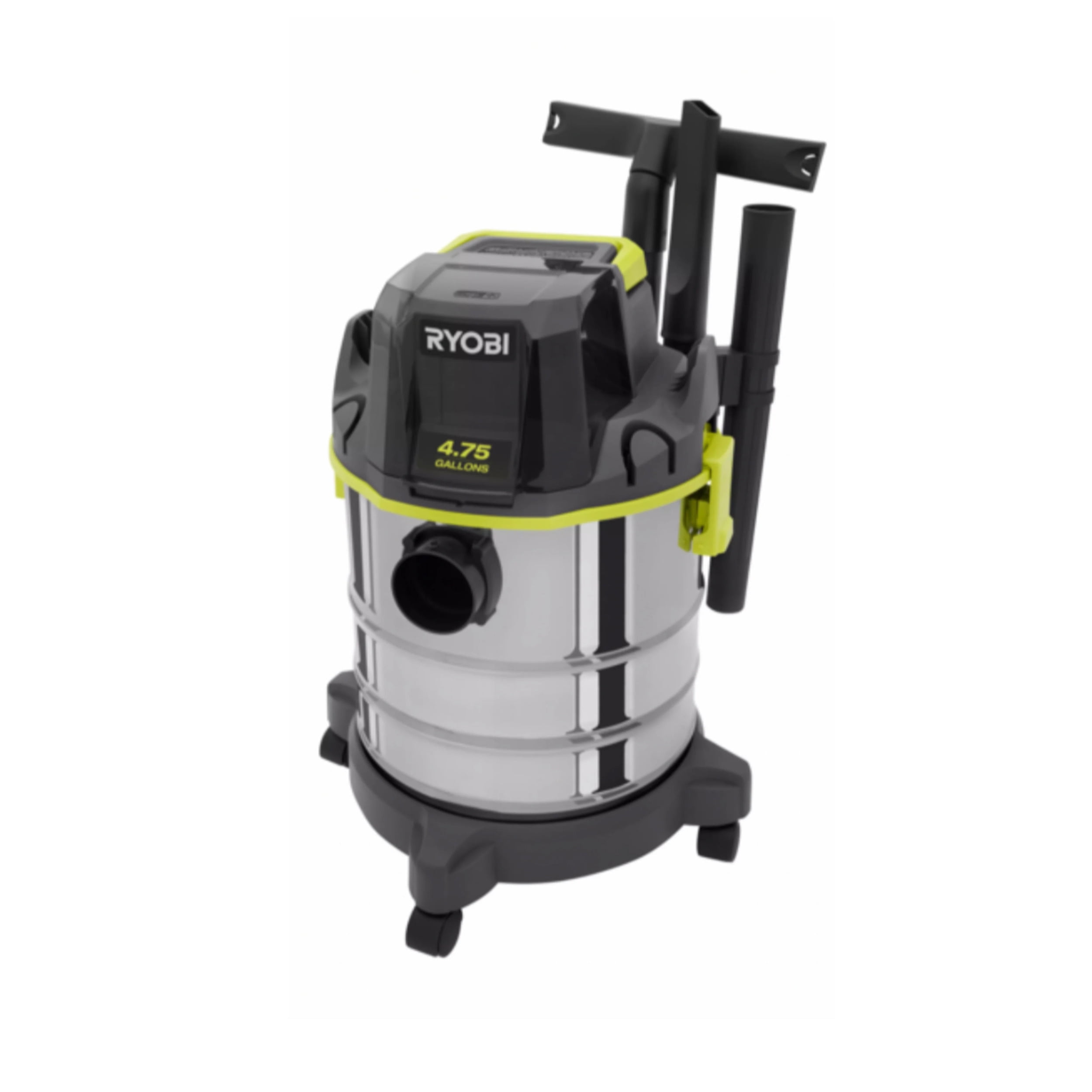 18-Volt ONE+ Cordless 4.75 Gal. Stainless Steel Wet/Dry Vacuum