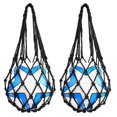 thumbnail image 1 of 2pcs Mesh Ball Bag Ball Net Bag Football Basketball Carrying Net Bag Single Ball Carrier Bag, 1 of 2