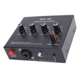 thumbnail image 1 of Balanced Mic Preamp, 3 Channel Input Microphone Amplifier  for Dynamic and Condenser Mic, 1 of 7