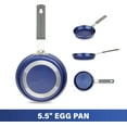 thumbnail image 3 of Granitestone Non Stick Frying Pans Nonstick 10 Inch Frying Pan & 5.5 Inch Egg Pan Nonstick Frying Pans & Egg Frying Pan for Cooking with Mineral/Diamond Coating, Oven/Dishwasher Safe, Non Toxic, 3 of 6