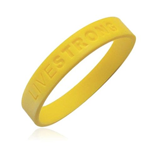 Lance Armstrong Foundation Livestrong Jaune Bracelet Toutes Les Tailles XS-M Youth M-XL Adulte et XXL Grande Taille Adulte en Caoutchouc Silicone Charity Support Papier Bracelet 