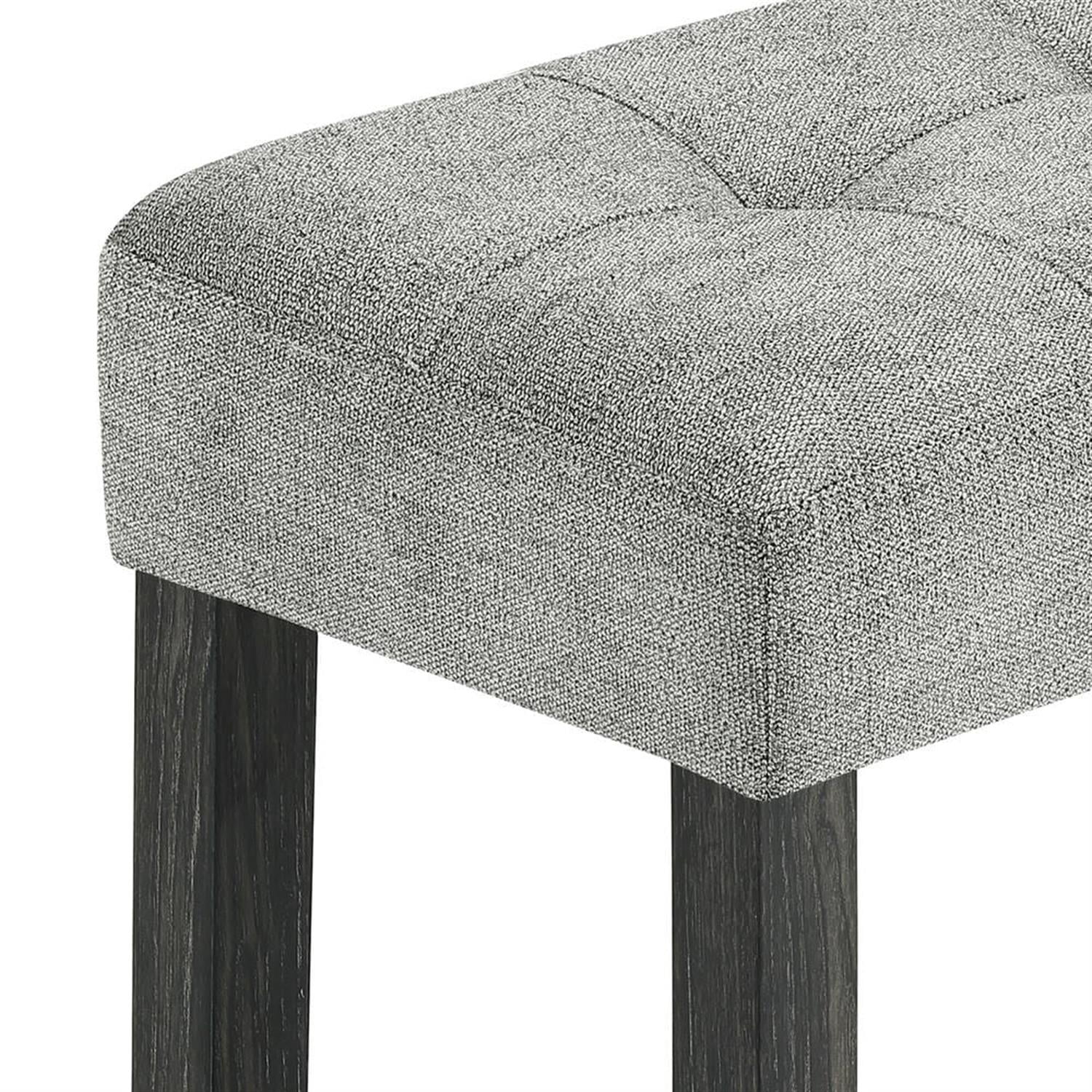 Demi Bonn 4-Piece Dining Table Set with 3 Upholstered Bar Stool and Power Outlets,dustrial Kitchen Bar Table Furniture Sets for Living Room, Apartment, Black