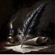 thumbnail image 1 of Póster de casa encantada de arte Dark Academia, impresiones para galería, sala de estar, decoración del hogar, pintura en lienzo de bruja gótica, Cuervo, arte de pared, 1 of 4