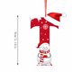thumbnail image 2 of Adornos navideños, adornos navideños, regalos navideños, árbol de Navidad acrílico 2D, colgante de 26 letras, regalo decorativo, colgantes para fiestas navideñas familiares, objetos colgantes, 2 of 6