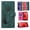 Green, variant on Flip Wallet Leather Phone Case For Samsung Galaxy S24 Ultra S23FE S20 S21 S22 S23 Ultra A15 A25 A35 A55 A14 A24 A34 A54 A13 A23 A33 A53 A32 A52 A05s Card Holder Bag Cover