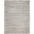 thumbnail image 2 of SAFAVIEH Cape Cod Andrina Braided Striped Jute Area Rug, 8' x 10' Oval, Natural/Blue, 2 of 9