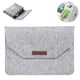 thumbnail image 2 of Funda para portátil compatible con MacBook Pro de 13 pulgadas/15 pulgadas, MacBook Air, portátil HP Dell Lenovo, funda de fieltro para portátil con bolsa de almacenamiento adicional Zhivalor 222359-2, 2 of 9