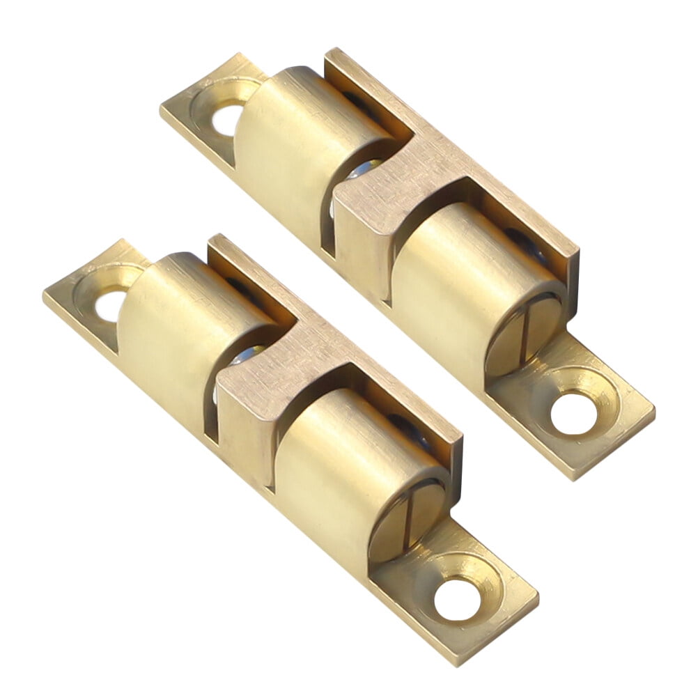 Catch Door Roller Closet Brass Fitting Furniture Double Barn Bolt Window Tension Catches