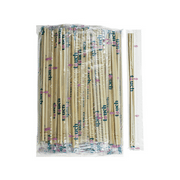 80-863 9" Individually Cello Wrapped Bamboo Chopsticks, 2,000/case
