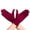 Jujube Red, variant on 1 Pair Unsiex Winter Gloves Five Fingers Solid Color Elastic Anti-slip Sun Protection Breathable Soft Stage Performance Auction Ritual Girl Gloves Fall Spring Gloves