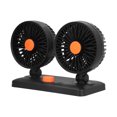 thumbnail image 3 of Mini Ventilador, Ventilador De Cabeza Dual Ajustable Integral Alimentado Por USB Ampliamente Aplicable, De Poco Ruido Para Automóvil ANGGREK Otros, 3 of 8