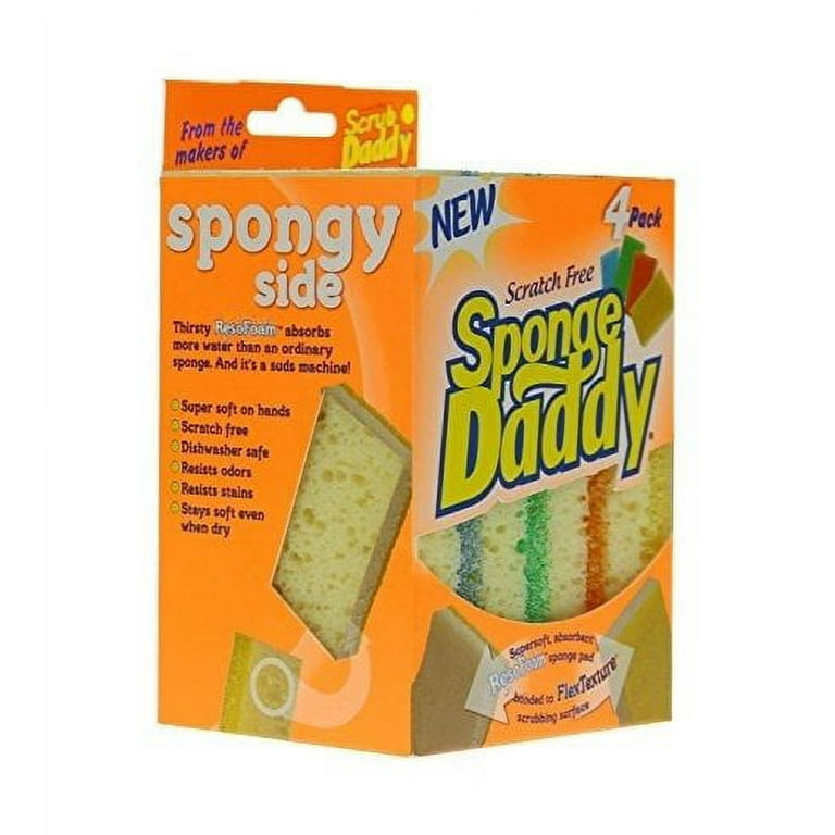 Dropship Scrub Daddy Eco Daddy Medium Duty Scrubber Sponge For Kitchen,  100% Biodegradable, 2 Pk to Sell Online at a Lower Price