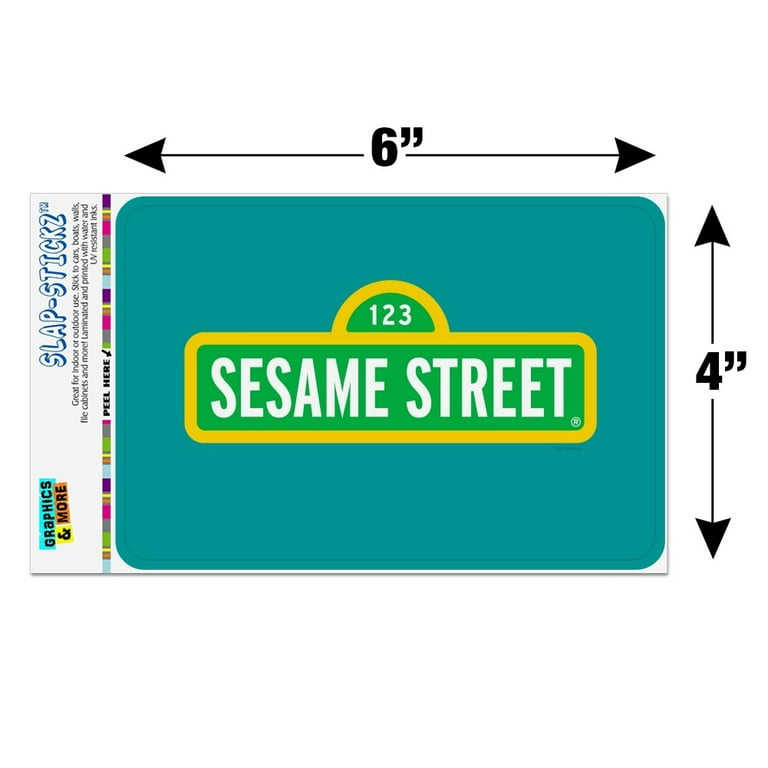 Sesame Street Logo Home Business Office Sign - Walmart.com