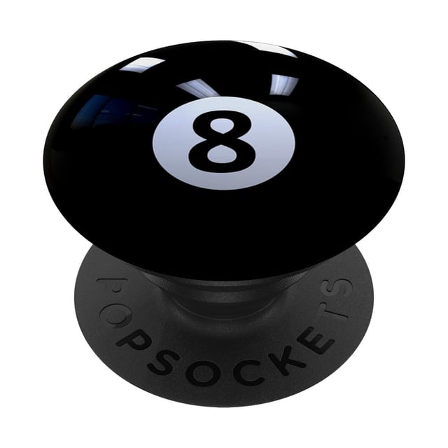 Accesorio para teléfono PopSockets, adhesivo PopGrip, piscina de 8 bolas