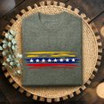 thumbnail image 3 of Jollimate Mens Venezuela Flag Graphic T-Shirt Distressed Brush Stars Shirt Venezuelan Pride Gift, 3 of 6