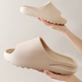 thumbnail image 3 of LAVRA Womens Cushion Cloud Slides Beach Pillow Sandals, 3 of 7