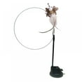 thumbnail image 1 of 10 Styles Cat Feather Toy  Simulation Bird Feather Toy  Cat Teaser and Exerciser Wand Telescopic Cat Fishing Pole Toy w Suction Cup, 1 of 7