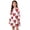 Red, variant on Tauxra Long Sleeve Dress for Women Stretchy A Line Skater Dress, Round Neck Twirly Formal Party Dresses for Women, Solid Color Casual Basic Dress with Long Sleeves