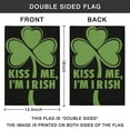 thumbnail image 4 of St. Patrick's Day Outdoor Flags Irish Garden Flag St Patricks Day Green Lucky Outdoor Flags 12.5''×18'' Linen Vertical Double Sided Garden Flag for Home,Holiday Gift, 4 of 4