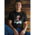 thumbnail image 2 of Squid And Bubbles T-Shirt Men -SPIdeals Designs, Male Medium, 2 of 4