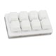 thumbnail image 4 of 8 Key Keyboard Blue Switch Hot Swappable Copy Paste Shortcuts Mini Mechanical Keyboard for Work Rhythm Games, 4 of 5