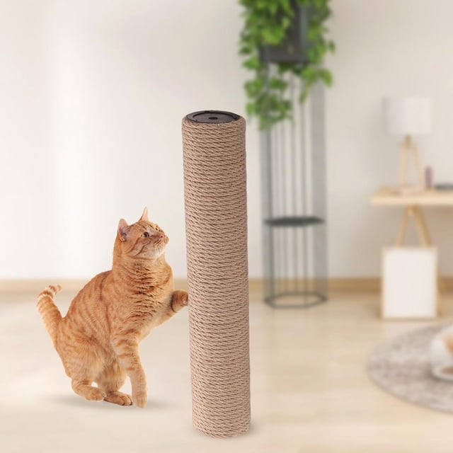 HLONK Cat scratching posts Replacement Carpets Protective Scratch Post Refill Pole for green 38cmx7cm
