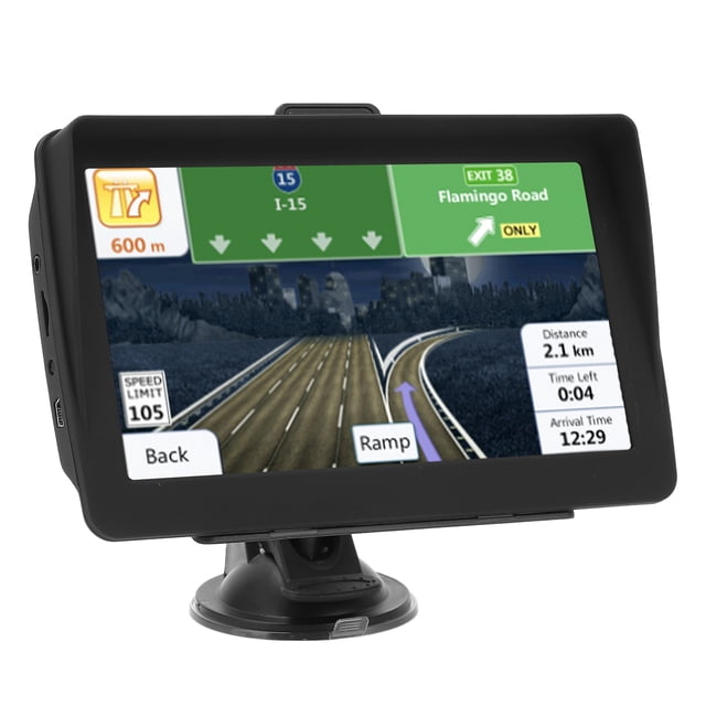 Navegación GPS de 7 pulgadas, pantalla táctil de 256MB+8GB para sistema Windows CE 6.0, portátil, universal, para coche y camión