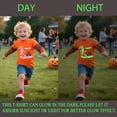 thumbnail image 2 of DDSOL Toddler Halloween Tee Glow in the Dark Skeleton T-Shirt Long Sleeve Tops 4T, 2 of 6