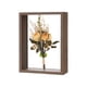 thumbnail image 1 of Marco de Flores Secas Uxcell, Marco de Sombra de Madera de 6 x 8 Pulgadas, Marco de Imagen de Acrílico Doble [Café], 1 of 1