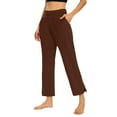 thumbnail image 2 of Womens Sweatpants Pants for Women High Waisted Crop Work Pants Summer Casual Slacks Yoga Dress Pant Fashion Clothing, 2 of 6